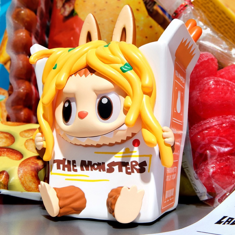 ♡ Pop Mart x The Monsters Labubu Wacky Mart Figurine - Chow Mein